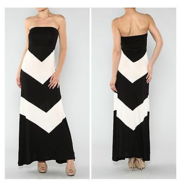 Vanilla Bay Dresses & Skirts - Vanilla bay chevron maxi dress